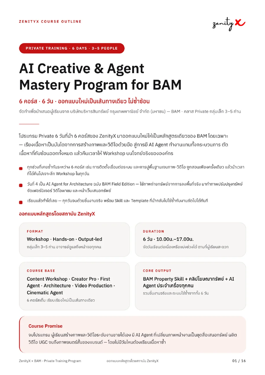 AI Creative & Agent Mastery Program