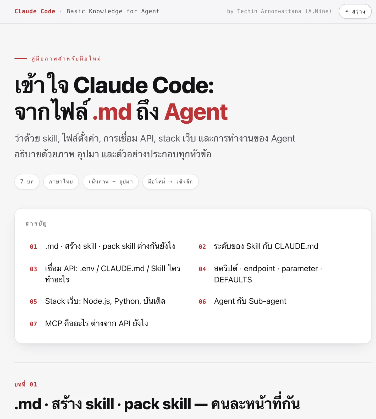 Understanding Claude Code: from .md to Agent