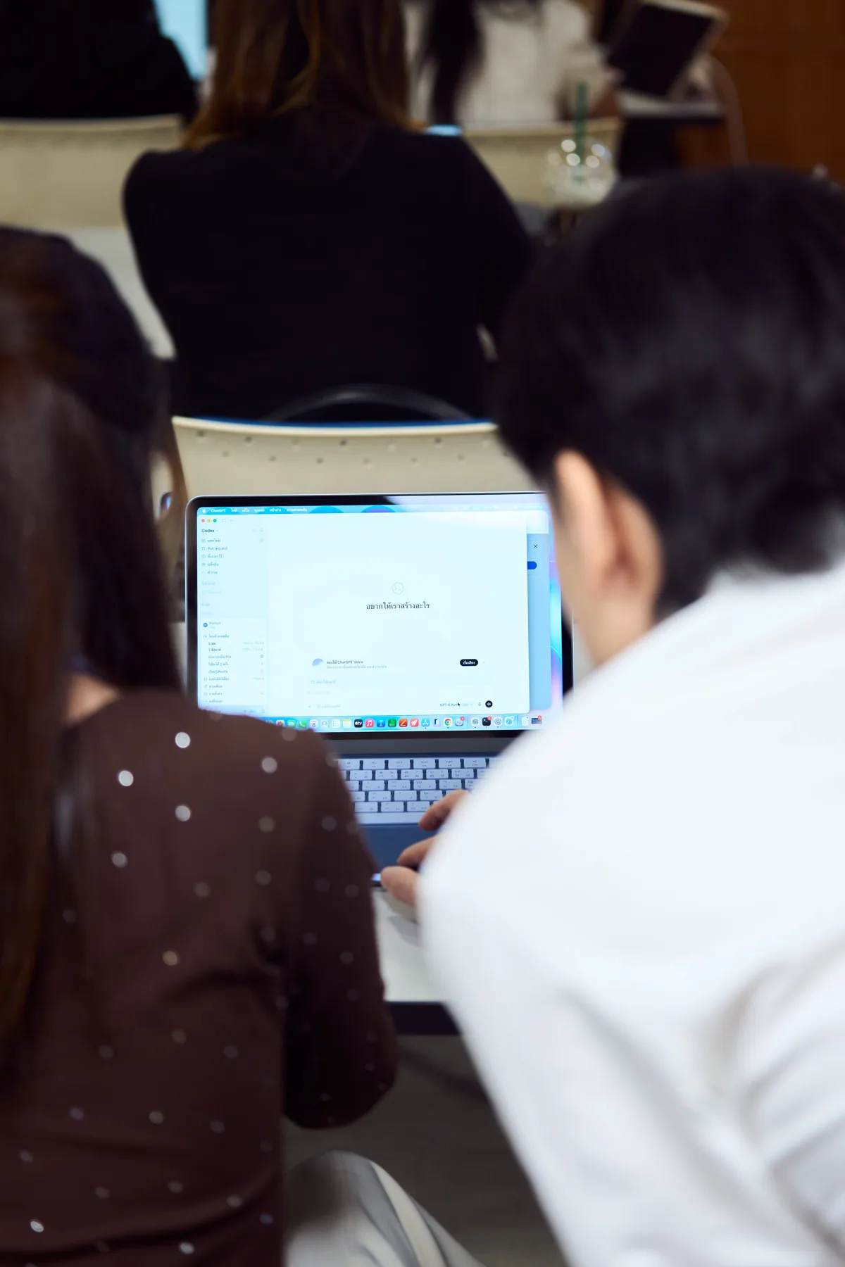 AI Agent for Business at Mahidol University — classroom