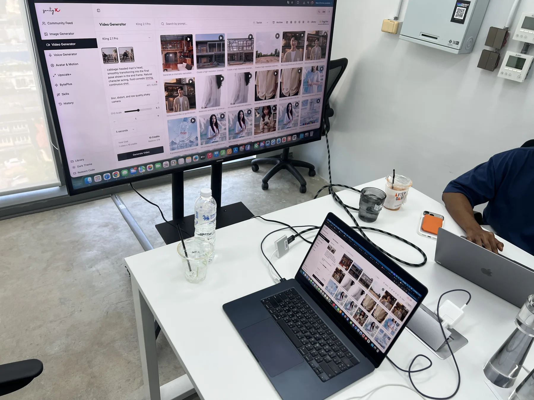 AI Production Workshop for The Chosen One Agency — classroom