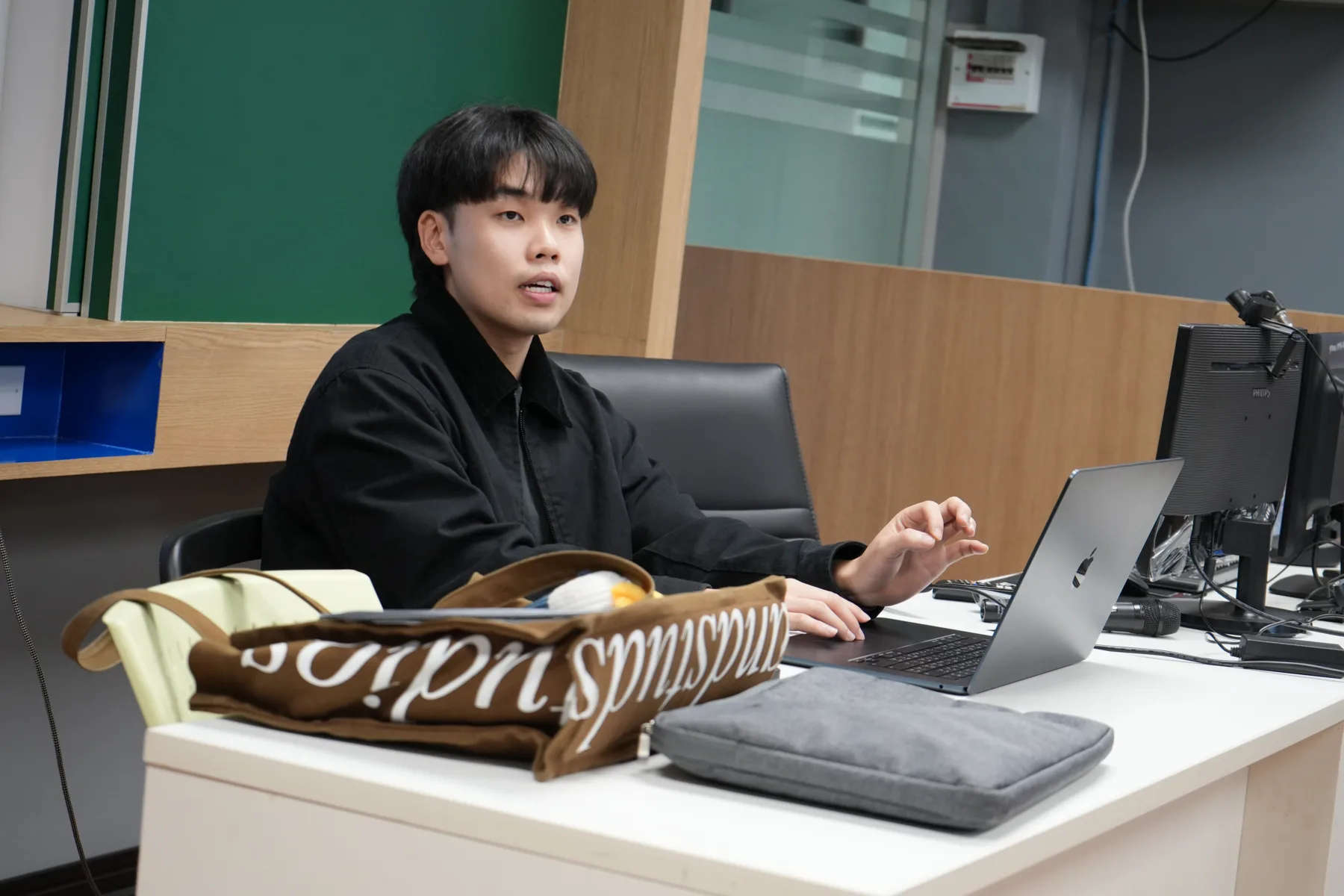 AI Video & Animation at Mahasarakham University — classroom